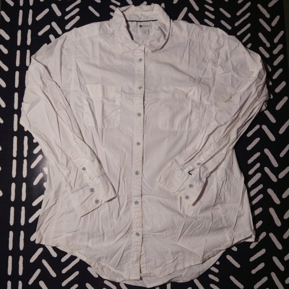 Stylus White Button Down